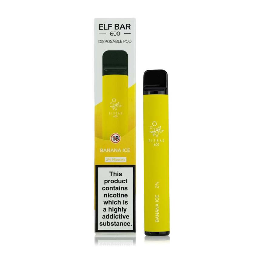 Banana Ice Elf Bar 600 Disposable Pod Review